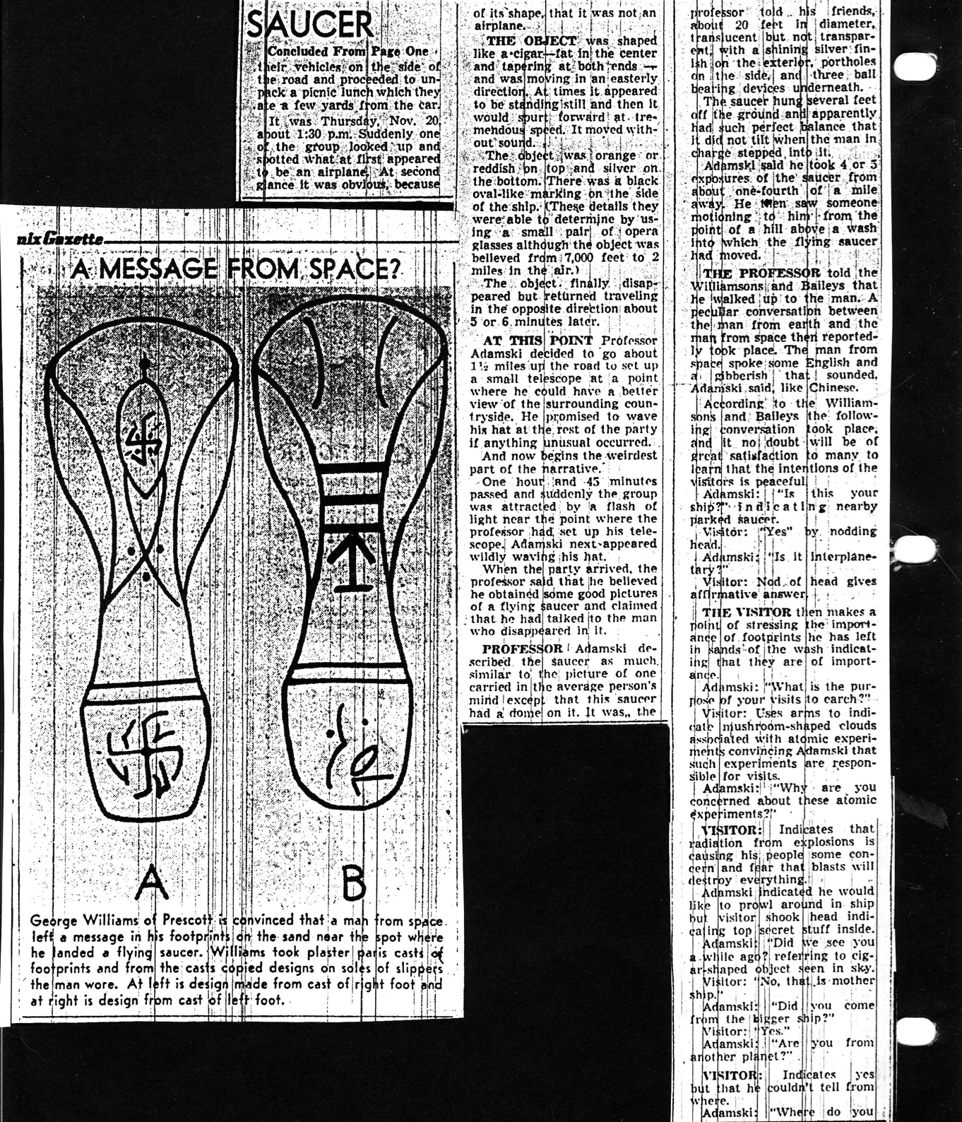 Phoenix Gazette – November 24, 1952 (continued)