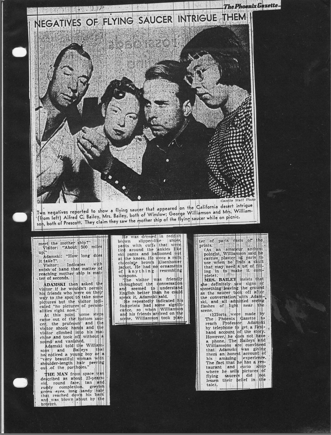 Phoenix Gazette – November 24, 1952 (continued)