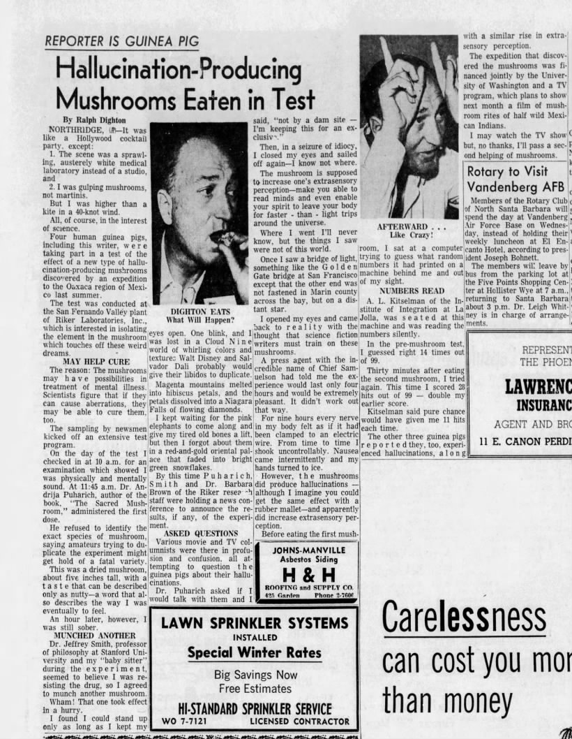 Santa Barbara News-Press clipping